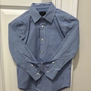 Crewcuts Blue Checkered Men's Shirt